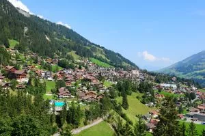 Adelboden village Bernese Oberland
