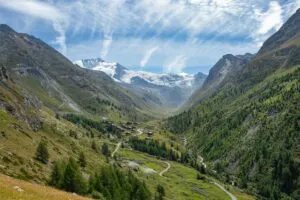 Una valle laterale prima di Zermatt