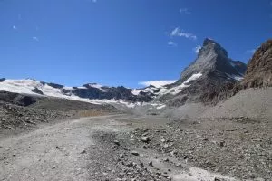 sentier des glaciers à partir de schwarzsee