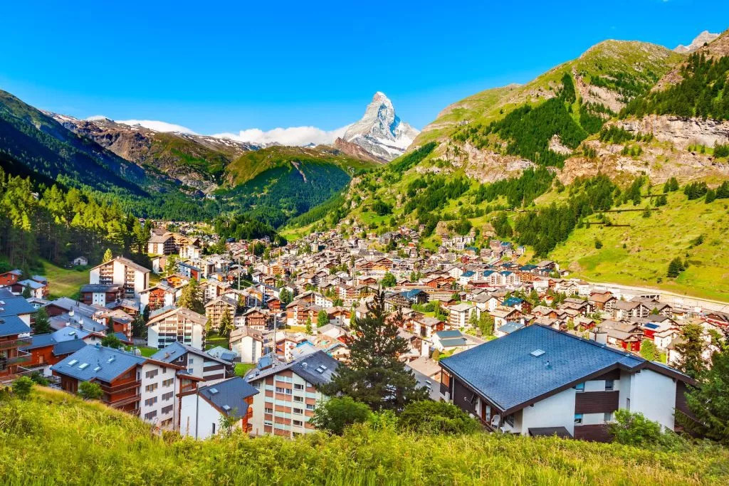 zermatt e il bellissimo matterhorn